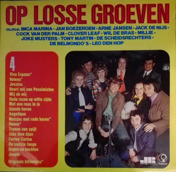 Various - Op Losse Groeven 4 (LP) 41352 Vinyl LP Vinyl Goed / Hoes Goed
