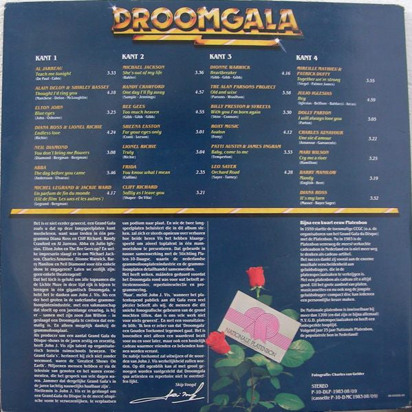 Various - Droomgala (LP) 52028 Vinyl LP Vinyl Goed / Hoes Goed