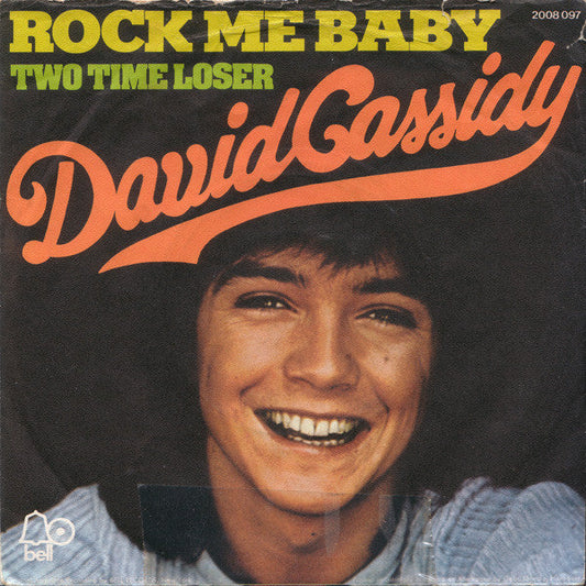 David Cassidy - Rock Me Baby 06856 Vinyl Singles Vinyl Goed / Hoes Goed
