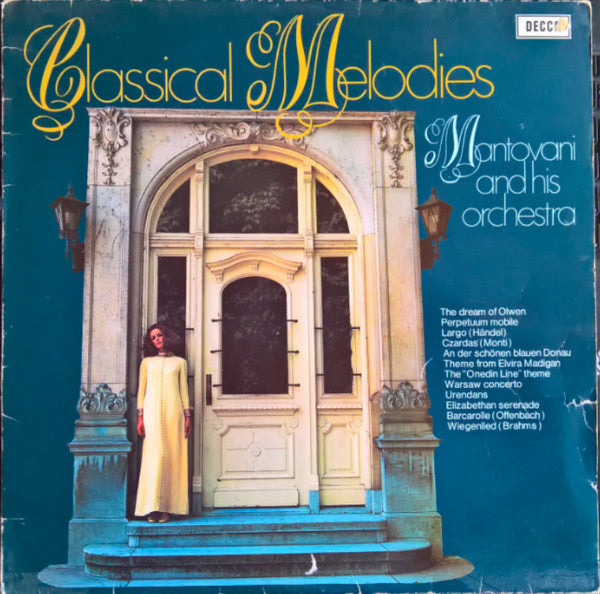 Mantovani And His Orchestra - Classical Melodies (LP) 44264 Vinyl LP Vinyl Goed / Hoes Goed