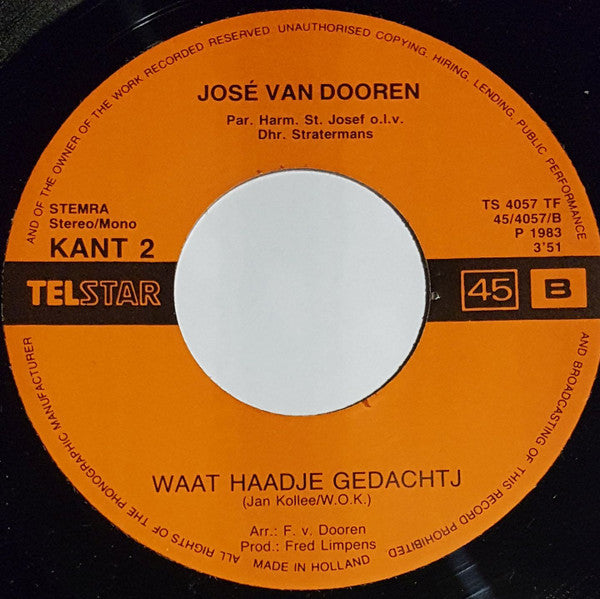 Gilion van Lierop, José Van Dooren - Vae Zenge,Dânse,Spreenge 28865