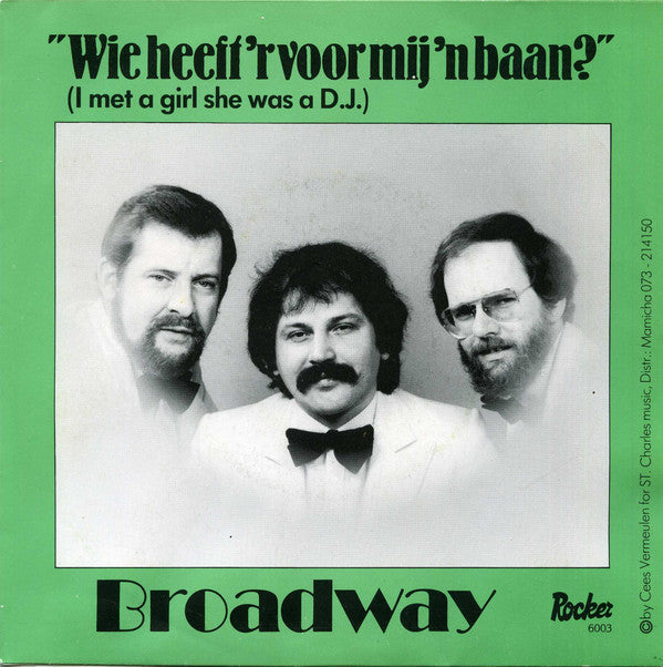 Broadway - Wie Heeft Er Voor Mij Een Baan? 06113