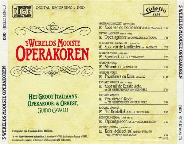 Großer italienischer Opernchor und - Die schönsten Opernchöre der Welt (CD) 70308