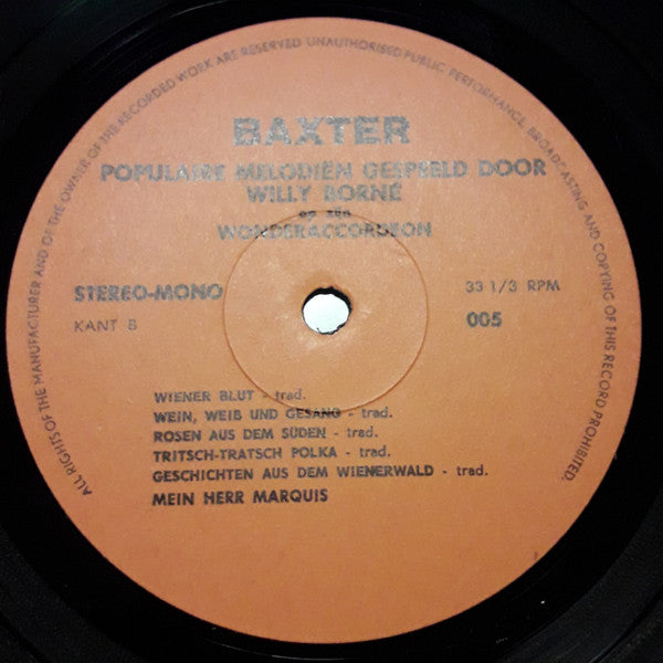 Willy Borne auf seinem Wunderakkordeon – Beliebte Melodien (LP) 46111
