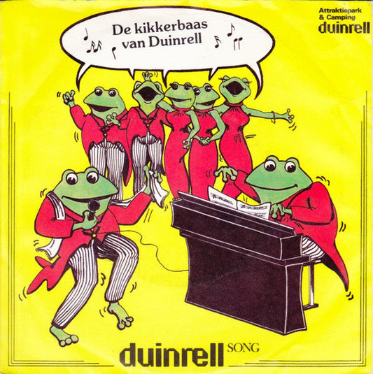 Hans Vermeulen - Kikkerbaas Van Duinrell 38014 Vinyl Singles Vinyl Goed / Hoes Goed