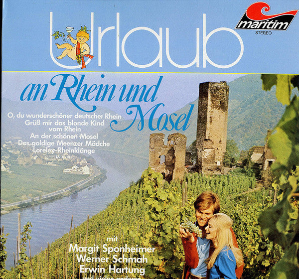 Various - Urlaub An Rhein Und Mosel (LP) 46158 Vinyl LP Vinyl Goed / Hoes Goed