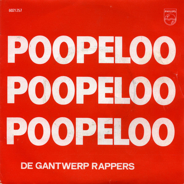 Gantwerp Rappers - Poopeloo Vinyl Singles Vinyl Zeer Goed / Hoesje Goed "VINYLSINGLES.NL"