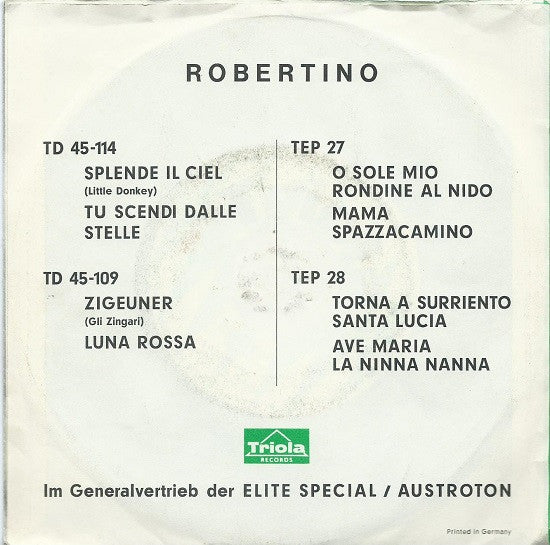 Robertino Loretti - Mama 33052 Vinyl Singles Vinyl Goed / Hoes Goed