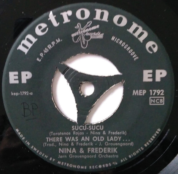 Nina & Frederik - Suca Suca 14438 Vinyl Singles EP Vinyl Goed / Hoes Goed