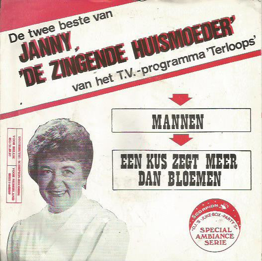 Janny - Mannen 29363 Vinyl Singles Vinyl Goed / Hoes Goed