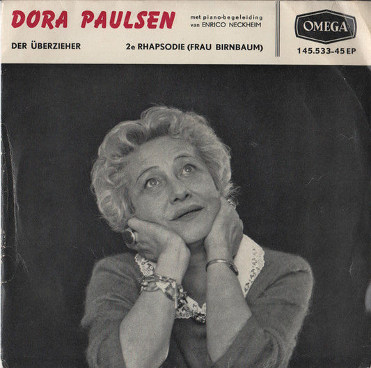 Dora Paulsen - Der Überzieher 08660 Vinyl Singles Vinyl Goed / Hoes Goed
