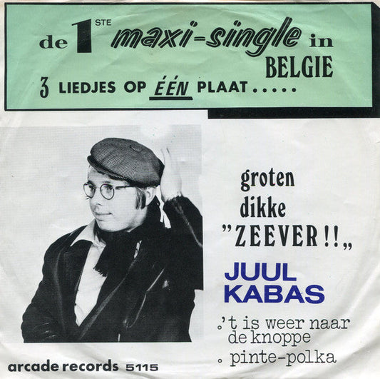 Juul Kabas - Zeever ! 37133 Vinyl Singles Vinyl Goed / Hoes Goed
