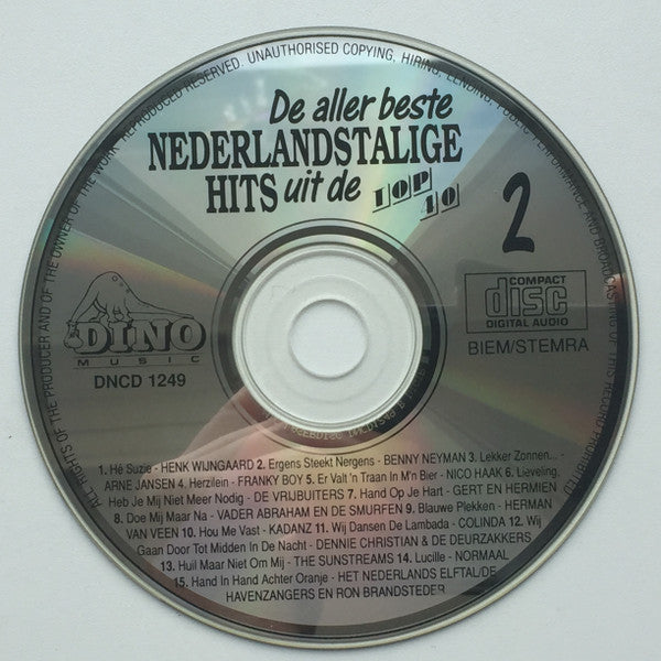 Various - De Allerbeste Nederlandstalige Hits Uit De Top 40 (CD) 71091 Compact Disc 2x Vinyl Goed / Hoes Goed