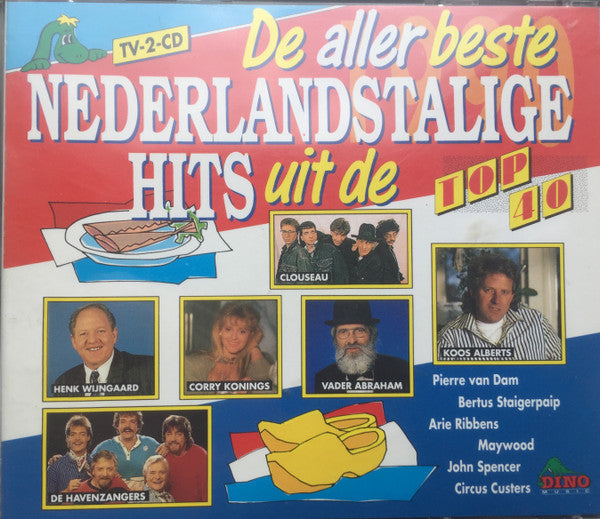 Various - De Allerbeste Nederlandstalige Hits Uit De Top 40 (CD) 71091 Compact Disc 2x Vinyl Goed / Hoes Goed