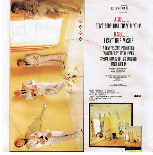 Modern Romance - Don't Stop That Crazy Rhythm 18143 Vinyl Singles Vinyl Goed / Hoes Goed