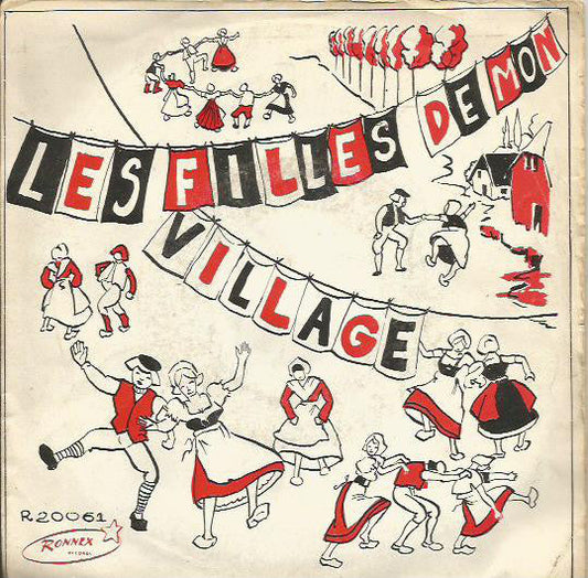 Louis Marshall - Les Filles de Mon Village 27148 Vinyl Singles Vinyl Goed / Hoes Goed