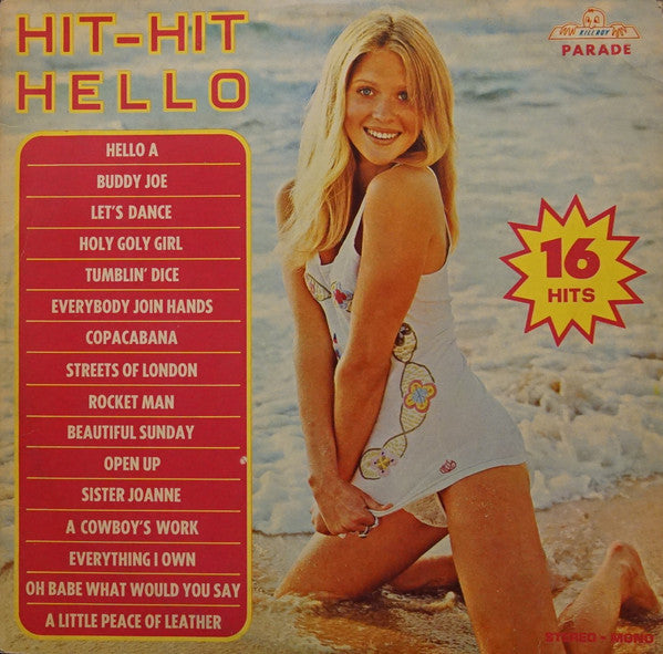 Unknown Artist - Hit - Hit Hello (LP) 50138 (B) Vinyl LP Vinyl Goed / Hoes Redelijk