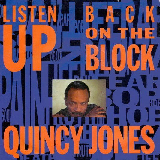 Quincy Jones - Back On The Block 26980 Vinyl Singles Vinyl Goed / Hoes Goed