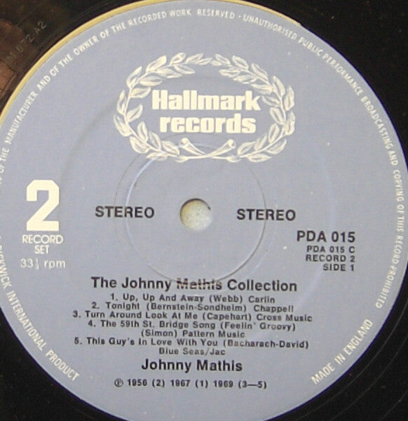 Johnny Mathis – The Johnny Mathis Collection (LP) 49385