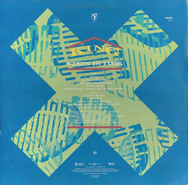 King - Steps In Time (LP) 48561 Vinyl LP Vinyl Goed / Hoes Goed