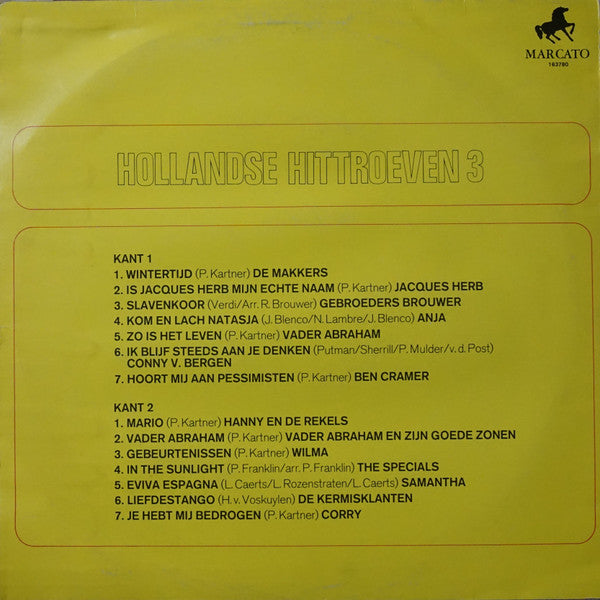 Various - Dutch Hit Troeven 3 (LP) 49143