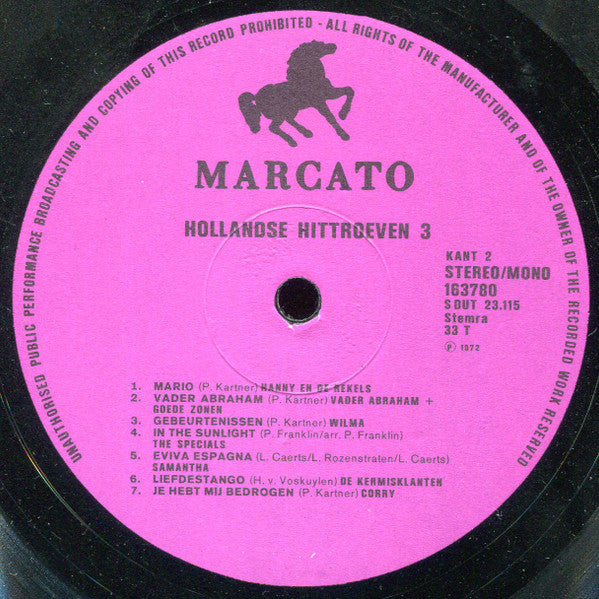 Various - Dutch Hit Troeven 3 (LP) 49143