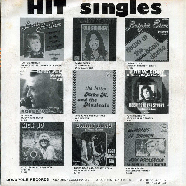 Frankie En De Trillers - De Bomen Zonder Blaren Vinyl Singles Vinyl Zeer Goed / Hoesje Goed "VINYLSINGLES.NL"