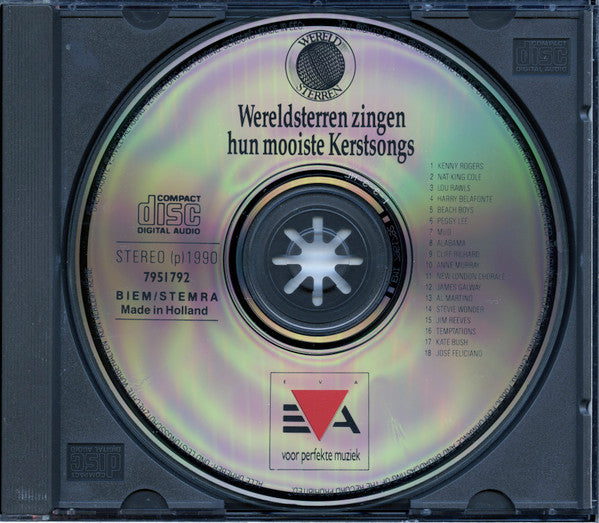 Various - Wereldsterren Zingen Hun Mooiste Kerstsongs (CD) 70545 Compact Disc Goede Staat