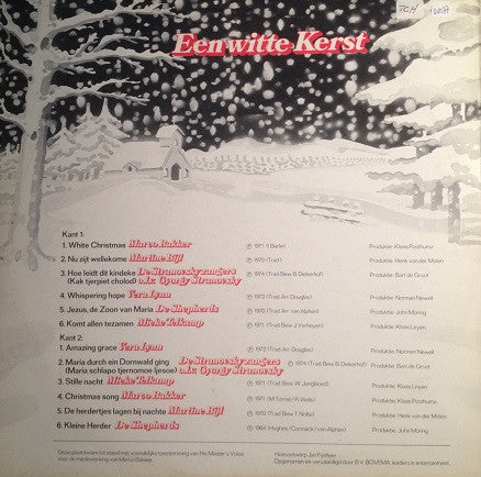 Various - Een Witte Kerst (LP) 49771 Vinyl LP Vinyl Goed / Hoes Goed