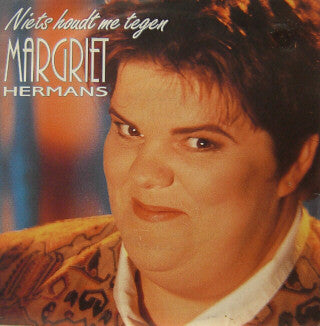 Margriet Hermans - Niets Houdt Me Tegen 37266 Vinyl Singles Vinyl Goed / Hoes Sticker