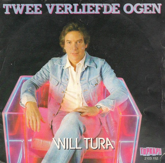 Will Tura - Twee Verliefde Ogen 38418 Vinyl Singles Vinyl Goed / Hoes Goed