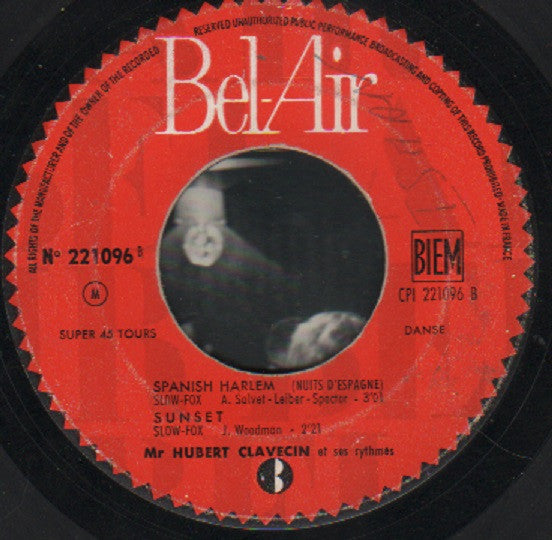 Mr. Hubert Clavecin Et Ses Rythmes - Aimez-vous Brahms 29233 Vinyl Singles EP Vinyl Goed / Hoes Goed
