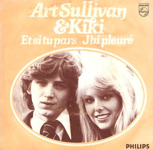 Art Sullivan & Kiki - Et Si Tu Pars 00063 Vinyl Singles Vinyl Goed / Hoes Goed