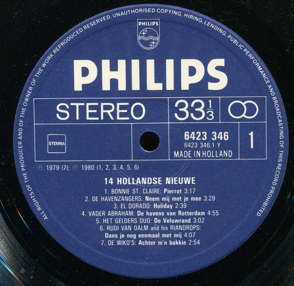Various - 14 Dutch New (LP) 42941