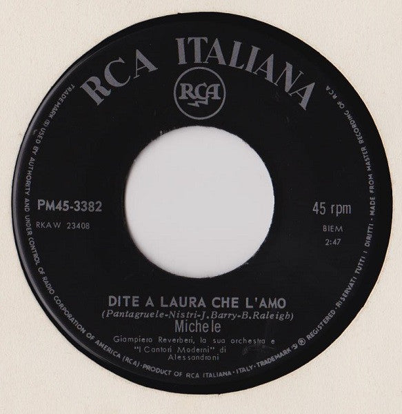 Michele - Dite A Laura Che L'Amo 17269