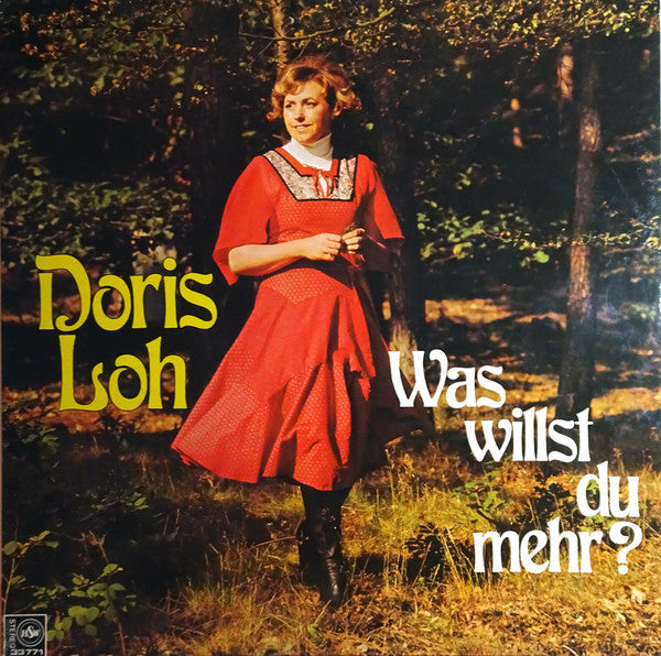 Doris Loh - Was Willst Du Mehr? (LP) Vinyl LP Vinyl Zeer Goed / Hoesje Goed "VINYLSINGLES.NL"