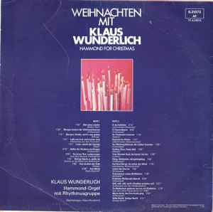 Klaus Wunderlich - Weihnachten Mit Klaus Wunderlich (LP) 41080 Vinyl LP Vinyl Goed / Hoes Goed