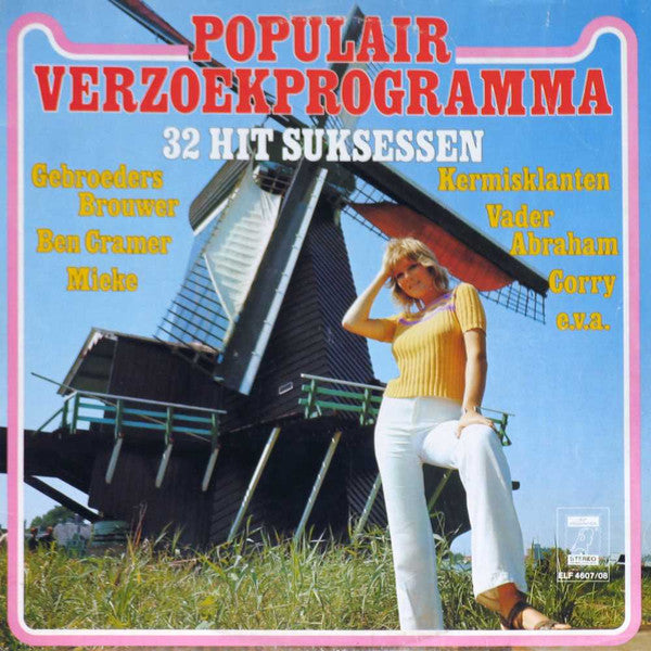 Various - Populair Verzoekprogramma 32 Hit Suksessen (LP) 50188 Vinyl LP Dubbel Vinyl Goed / Hoes Goed
