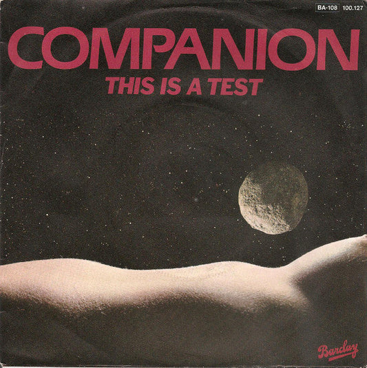 Companion - This Is A Test 18151 Vinyl Singles Vinyl Goed / Hoes Goed