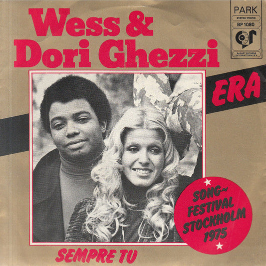 Wess & Dori Ghezzi - Era 22427 Vinyl Singles Vinyl Goed / Hoes Sticker