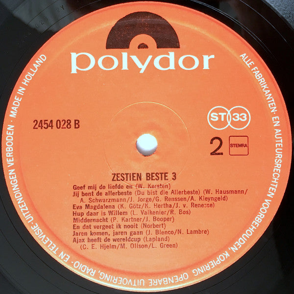 Various - De Zestien Beste 3 (LP) 46259
