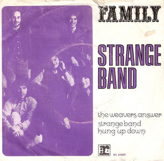 Family - Strange Band 22895 Vinyl Singles Vinyl Goed / Hoes Goed