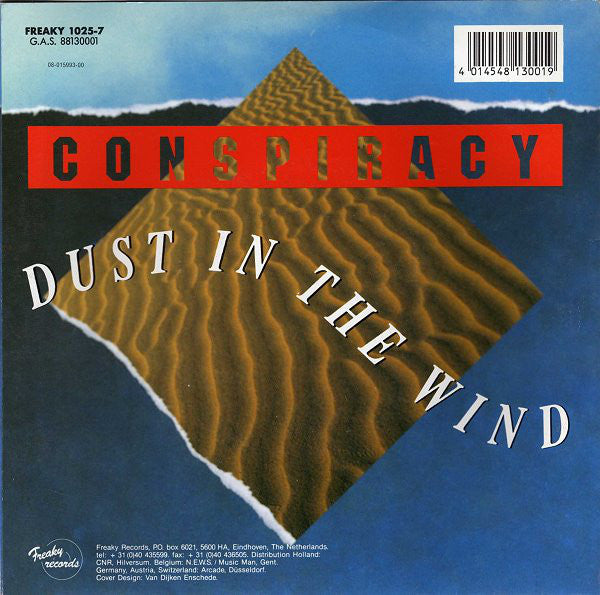 Conspiracy - Dust In The Wind 12522 Vinyl Singles Vinyl Goed / Hoes Goed
