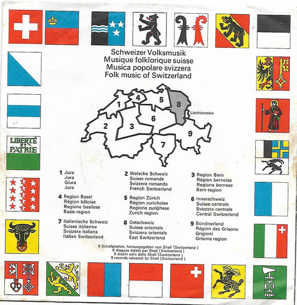 Appenzeller Streichmusik, Ländlerkapelle Zoge-n-am Boge - Ostschweiz = Suisse Orientale = Svizzera Orientale = East Switzerland 15953 Vinyl Singles Vinyl Goed / Hoes Goed