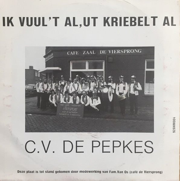 Pepkus / CV De Dorstvlegels – Ich fühle alles, es juckt schon 32792