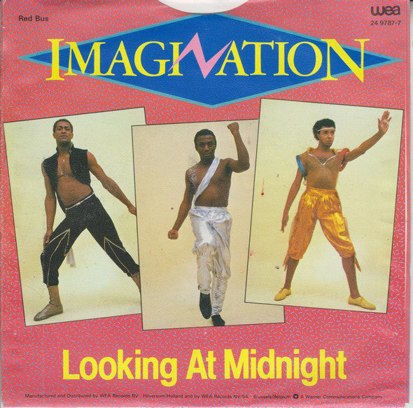 Imagination - Looking At Midnight 10665b Vinyl Singles Vinyl Goed / Hoes Sticker