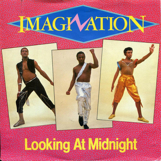 Imagination - Looking At Midnight 10665b Vinyl Singles Vinyl Goed / Hoes Sticker