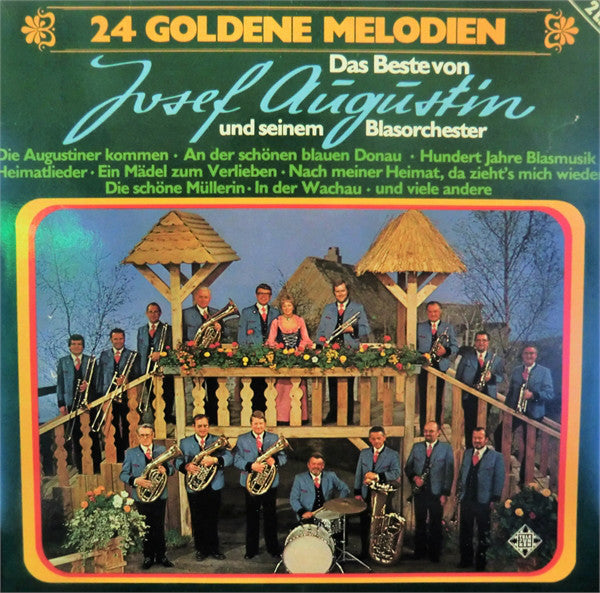Josef Augystin 24 Goldene Melodien (LP) 44327 Vinyl LP Vinyl Goed / Hoes Goed