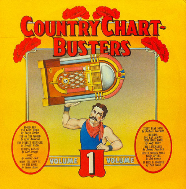 Various - Country Chart Busters Volume 1 (LP) 44011 Vinyl LP Vinyl Goed / Hoes Goed