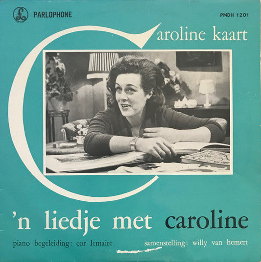 Caroline Kaart - 'n Liedje Met Caroline Kaart (10") 50493 Vinyl LP 10" Vinyl Goed / Hoes Goed